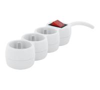 Bloc 3x16A - CHACON - 3G1,5 mm2 - 1,5 m - Blanc