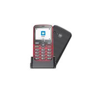 Téléphone portable basique Doro 1880 2,4" 4G Micro SIM Rouge