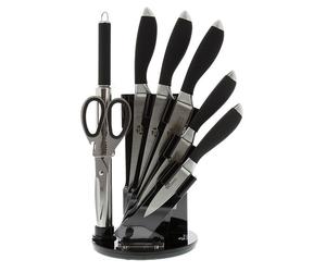 Bloc 5 couteaux avec fusil et ciseaux Pradel Excellence