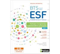 Bloc 5 – Participer à la dynamique institutionnelle et partenariale – BTS ESF 1re/2e années – Nathan