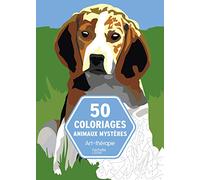 Bloc 50 coloriages animaux mystères