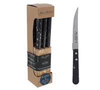 Bloc 6 couteaux à steak Sense noir Jean Dubost
