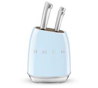 Bloc 6 Couteaux Vintage Bleu Azur Smeg Bleu