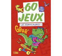 Bloc 60 jeux les dinosaures ! - Amélie Chevalier - Lito - Boîte ou accessoire - Livre-jeu