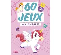 Bloc 60 jeux les licornes - Collectif - Lito - broché - Livre-jeu