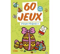 Bloc 60 jeux pour paques ! - Clémentine Guichard - Lito - broché - Document jeunesse dès 6 ans