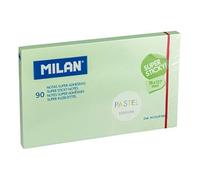 Bloc 90 notes super adhésives Pastel 76 x 127 mm, vert