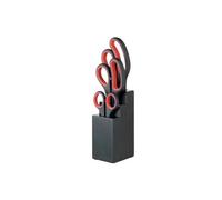 KitchenCraft 3-Piece Kitchen Scissors Set and Storage Block