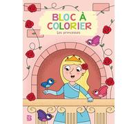 Bloc à colorier - Les princesses