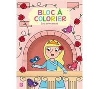 Bloc à colorier - Les princesses Collectif (Auteur)