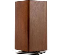 Bloc à couteaux magnétique, rotation 360°, bois d'acacia durable, brun