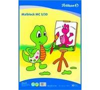 Pelikan – Bloc à dessin MC 3/30 – DIN A3, 70 g/m², 30 feuilles, blanchi sans chlore, collé