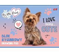 Bloc à dessin A4/20K Mon petit ami (10 pièces)