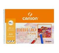 Bloc à dessin Canson Basik Avec cadre Microperforé 130 g/m²