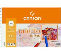 Bloc à dessin Canson Basik Microperforé Avec boîte 130 g 20 draps 10 pièces (23 x 32,5 cm)