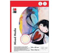 Bloc à dessin 'Mixed Media', 240 x 320 mm, 300 g/m2