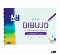 Bloc à dessin Oxford Blanc A4+ 20 Volets [20 Unités]