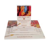 Bloc à dessin Pastel à l'huile - SENNELIER - 30 x 40 cm - 12 feuilles - Papier 340g - Reliure spirale