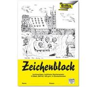 Bloc à dessiner, A4, 120 g/m2, 10 feuilles