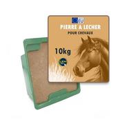 Bloc à lécher minéral K 10kg pour Chevaux