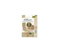 Bloc à motifs 'Papier kraft II', A4, 20 feuilles