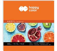 Bloc acrylique 15x15cm 10k 360g Happy Color