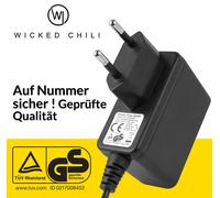 Wicked Chili 5.5V Chargeur USB Compatible avec Kärcher WV6, WV5, WV1, WV2, WV4, WV, 50, 71, 70 (Easy Classic Plus Premium) Nettoyeurs de Vitres Alimentation Nettoyeur Lave-Vitres, 1.5m / 600mA
