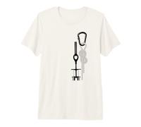 Bloc, alpinistes, Grimper, Alpinisme, Descente en Rappel T-Shirt Haut de Gamme