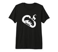 Bloc, alpinistes, Grimper, Alpinisme, Descente en Rappel T-Shirt Haut de Gamme