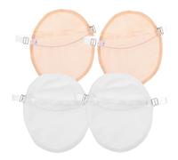 Bloc Anti-transpiration Aisselles pour Chemises, 2 Paires Polyester | Protection Dessous de Bras Lavable, Bretelles Réglables, Usage Bureau et Prise de Parole Publique