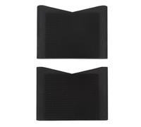 Bloc Antidérapant pour Pédale de Batterie, EVA Mousse Souple et Nylon 2 Pièces - Stabilité Optimale, Protection et Fixation Fiable pour Hi - Hat et Double Kick, Musiciens et Batt