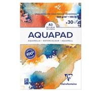 Bloc De Papier Dessin Moyen Fin 30F - A3 29,7X42Cm - Goldline Aqua - Clairefonta