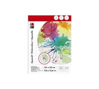 Marabu Bloc aquarelle 240 x 320 mm, 210 g/m², 20 feuilles