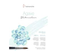 Bloc - Aquarelle - 24x32cm - 290g - 12 feuilles - Grain fin - Hahnemühle - Agave
