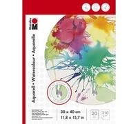 Bloc Aquarelle , 300 x 400 mm, 210 g/m2, 20 feuilles