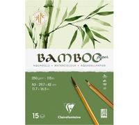 Clairefontaine – Bloc Aquarelle Bamboo A3 29,7 x 42 cm, 20 feuilles