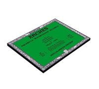 Arches Bloc Aquarelle 20 feuilles 23x31 cm 300 g/m² grain fin blanc naturel collé 4 côtés