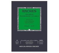 Bloc Aquarelle - Arches - A4 - Grain Fin - 12 Feuilles - 300g