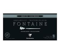 Bloc Aquarelle Fontaine Grain Fin - 20x40cm - 300g - Clairefontaine