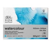 Winsor & Newton Bloc aquarelle 10,5 x 14,8 cm 300 g grain fin 15 feuilles