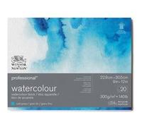 Winsor & Newton Bloc aquarelle 22,9 x 30,5 cm 300 g grain fin 20 feuilles