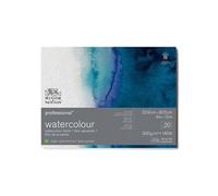 Winsor & Newton – Bloc aquarelle professionnel 22,9 x 30,5 cm 300 g grain torchon 20 feuilles