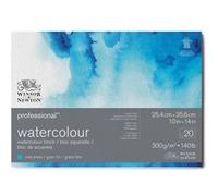 Bloc aquarelle Winsor et Newton 25,4 x 35,6 cm 300g grain fin 20 feuilles