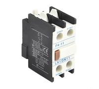 Bloc auxiliaire pour contacteur CJX2 AC, 1NO/1NC, courant 10 A, isolation 690 V, boîtier ignifuge, design bloc de construction