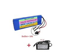 Bloc-batterie Lithium-ion Rechargeable, Compatible Avec Un BMS 20 A 500 W, Équipé D'un Chargeur 42 V 2 A(B)