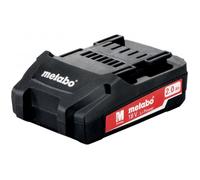 Bloc-batterie METABO - 18 V - 2,0 Ah Li-Power - Gestion électronique de charge et décharge
