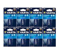 Bloc BL10 MN1604 High Energy Varta - 4922 6LR61 Pile alcaline (9 V, Lot de 10)