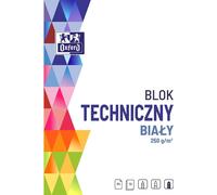 Bloc blanc technique A4 10k 250g Oxford