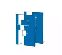 Bloc bloc-notes A5, 50 feuilles à carreaux