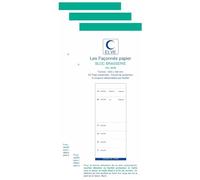 Elve Bloc Brasserie 6 Coupons - 100x259 50 Feuillets Tripli Lot De 10